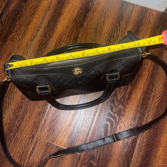 Vintage Black Gucci Boston Bag - Picture 12 of 16